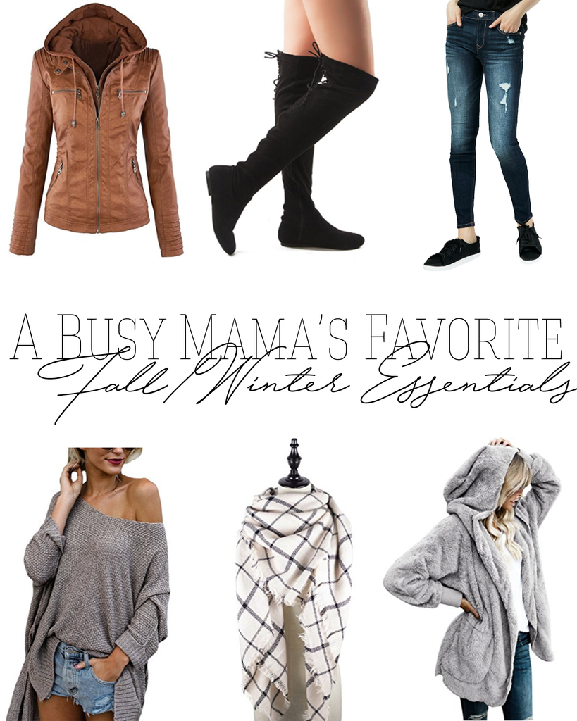 A Busy Mama's Favorite Fall and Winter Essentials